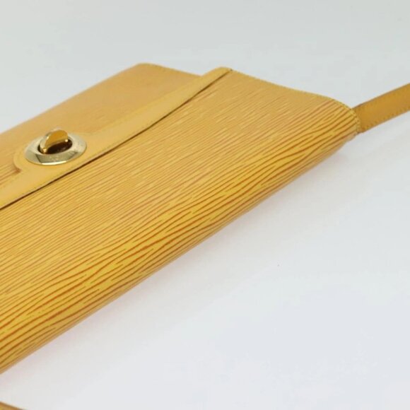 LOUIS VUITTON Epi Arsch Shoulder Bag Yellow M52579 LV Auth BA4144 - Picture 7 of 16